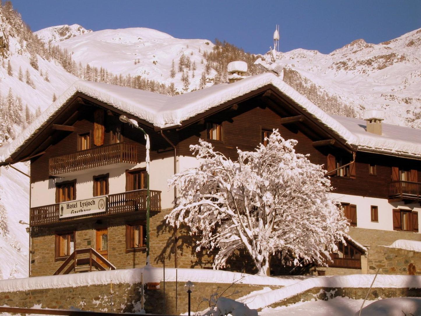 Hotel Lysjoch Gressoney-la-Trinité Dış mekan fotoğraf
