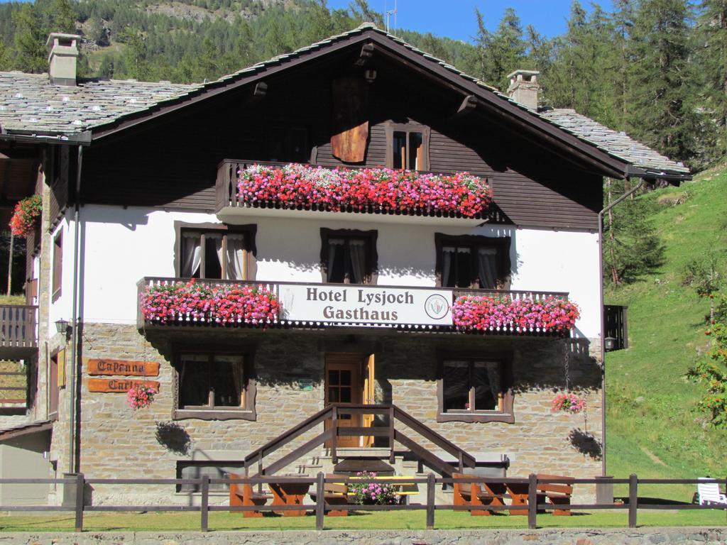 Hotel Lysjoch Gressoney-la-Trinité Dış mekan fotoğraf